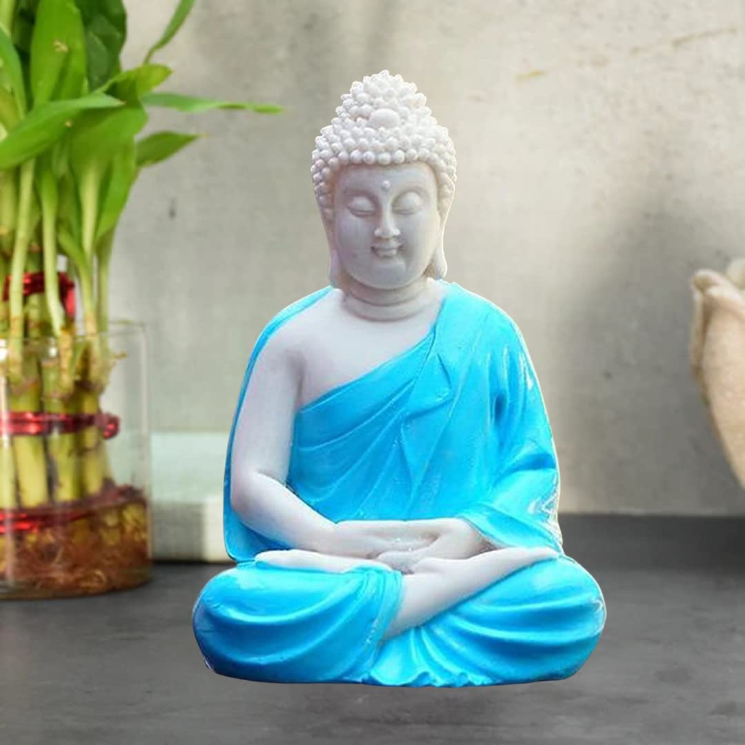 Small Blue Buddha Statue