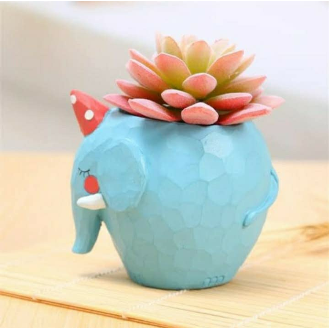 Diamond Elephant Planter