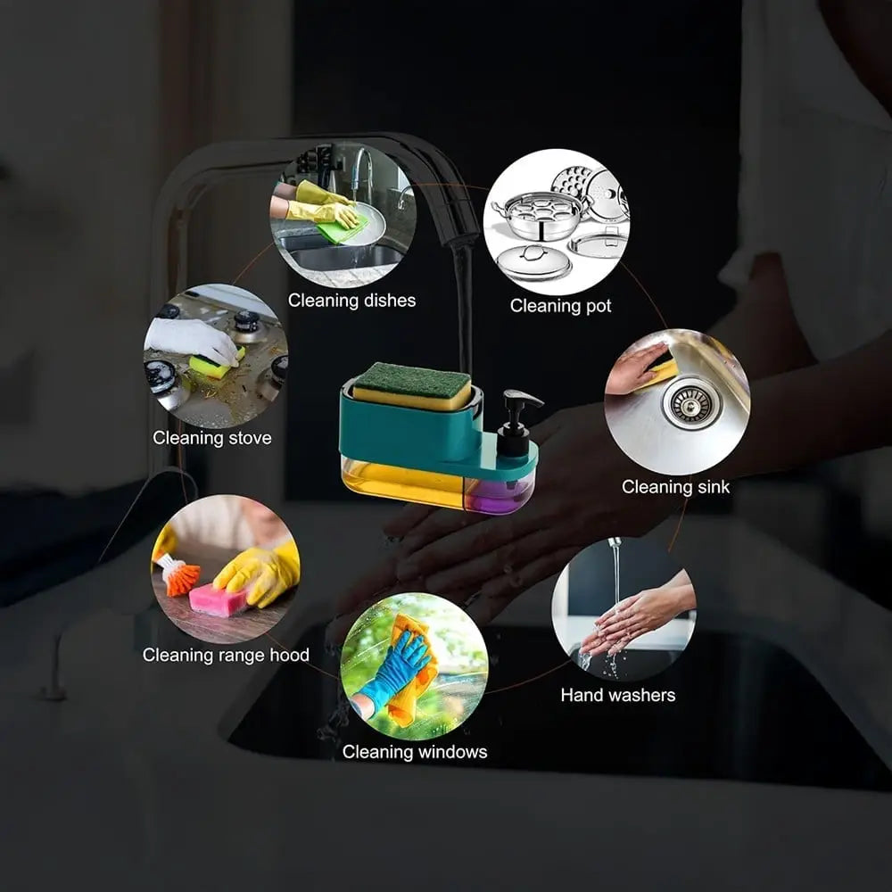 TINUMS 3 in 1 Soap Dispenser