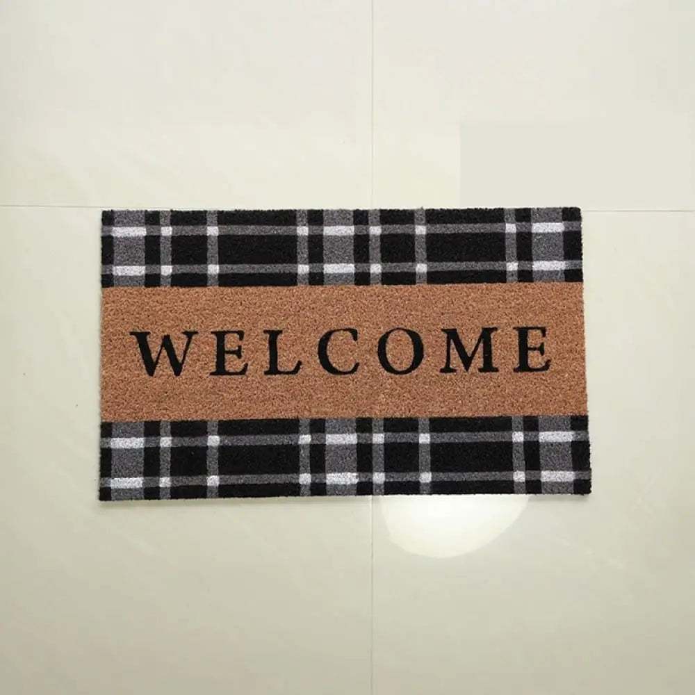 TINUMS Welcome Printed Door Mat