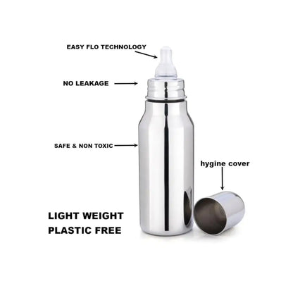 Stainless Steel Baby Feeding Bottle