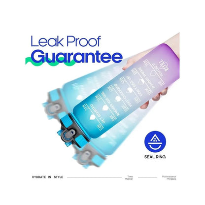 HOME LANE Motivational Sipper Water Bottle