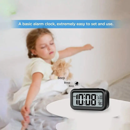 TINUMS Digital Alarm Clock (Multicolour)