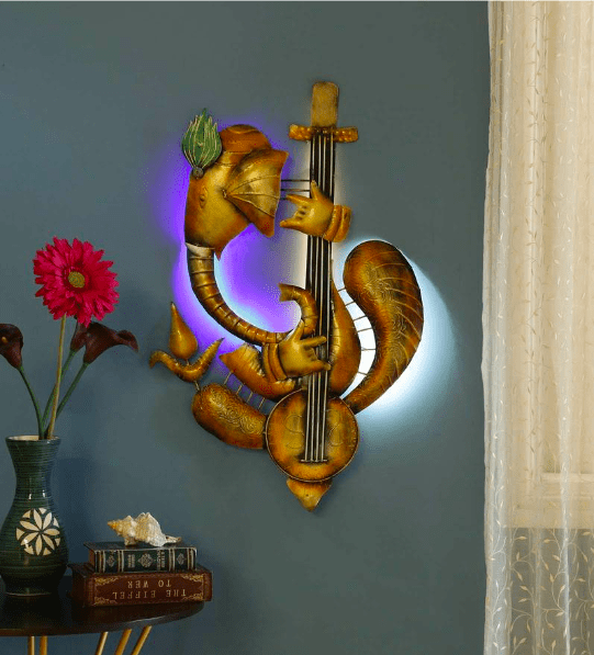 Ganesh Ji Wall Hanging Decorative Showpiece