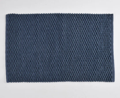 Care Micro Cotton Bathmat- Blue