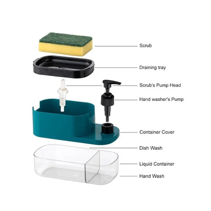 TINUMS 3 in 1 Soap Dispenser