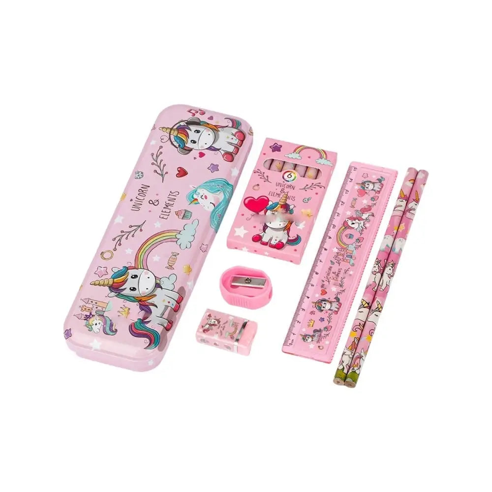 VARKAUS Unicorn Stationery Set for Kids