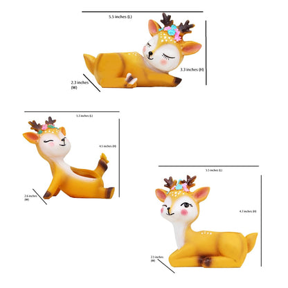 Deer Shape Planter Set of 3
