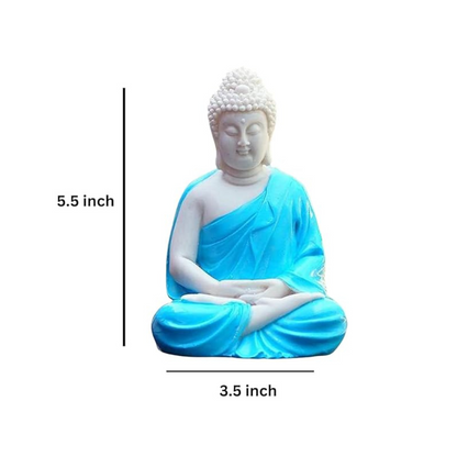 Small Blue Buddha Statue