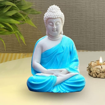 Small Blue Buddha Statue