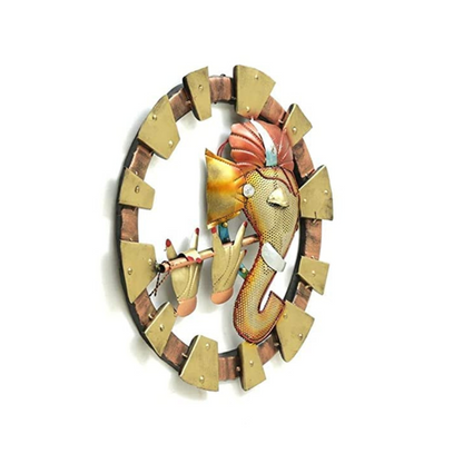 Wall Ganesha Decor with LED Light