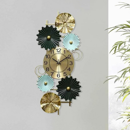 Decorative Vertical Iron Wall Clock