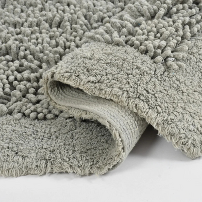Green Tales Twist Bathmat Silver Grey