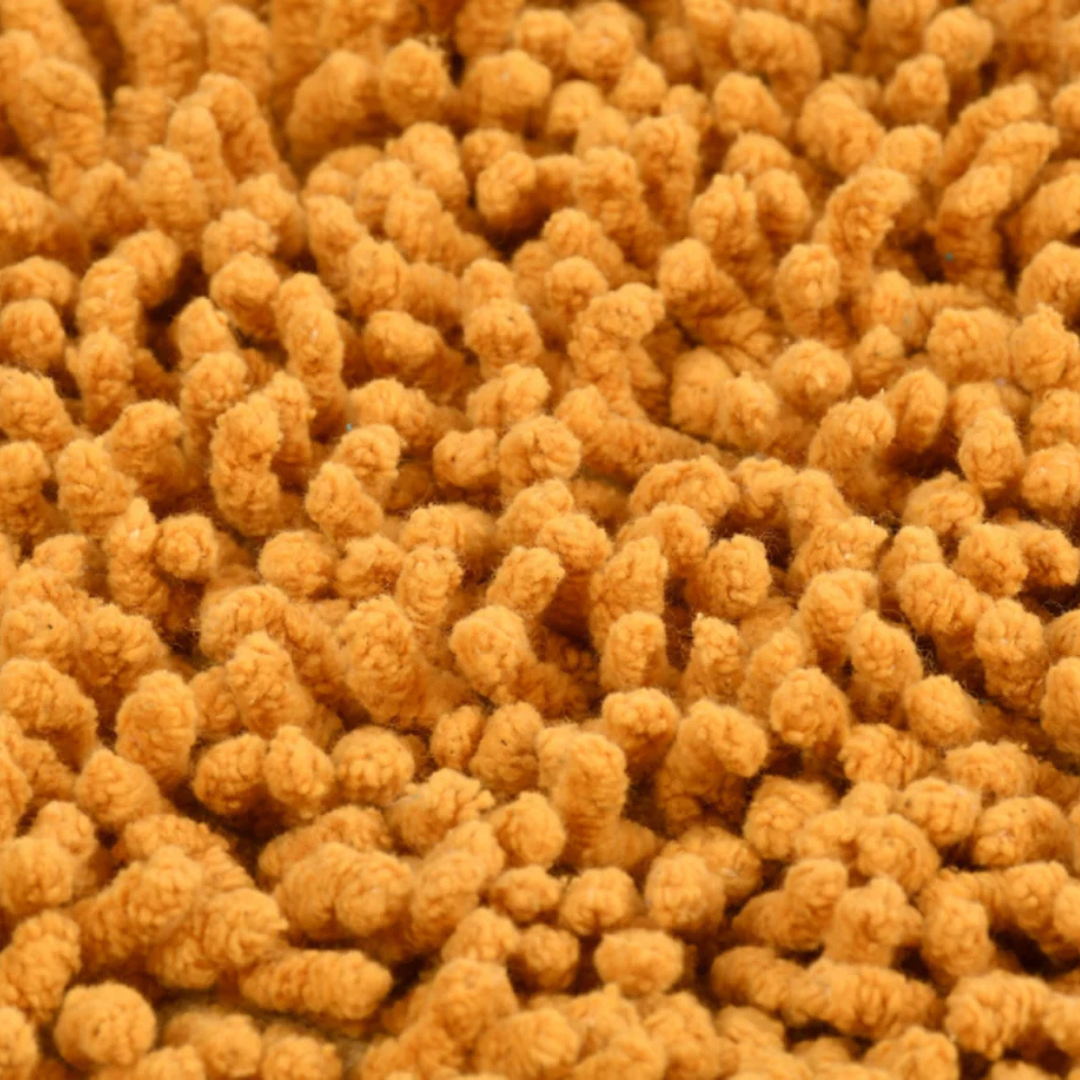 Green Tales Twist Bathmat Mustard