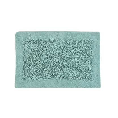 Green Tales Twist Bathmat Aqua