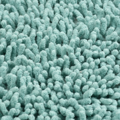 Green Tales Twist Bathmat Aqua