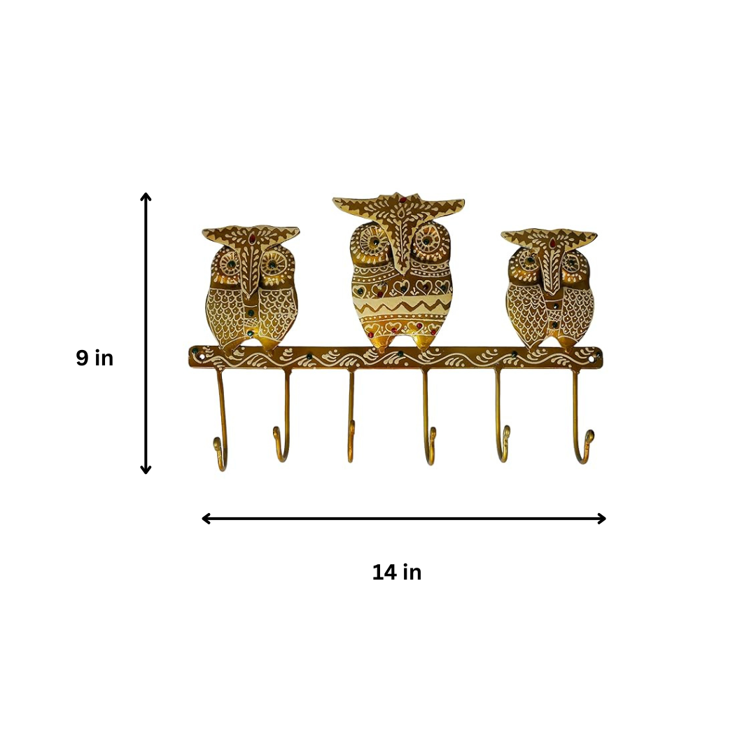 Owl Design Key Hanger