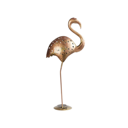 Crane Candle Holder Set of 2 Decor