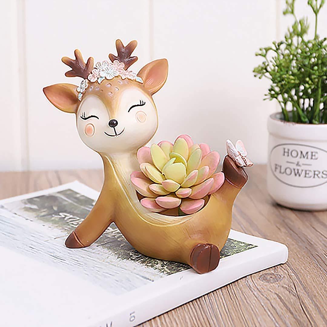 Deer Dancing Planter