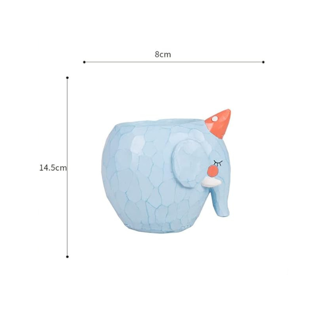 Diamond Elephant Planter