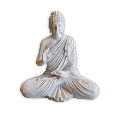 White Buddha Statue