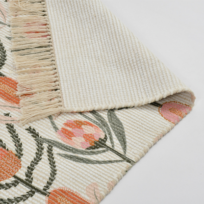 Cello Handwoven Printed Rug