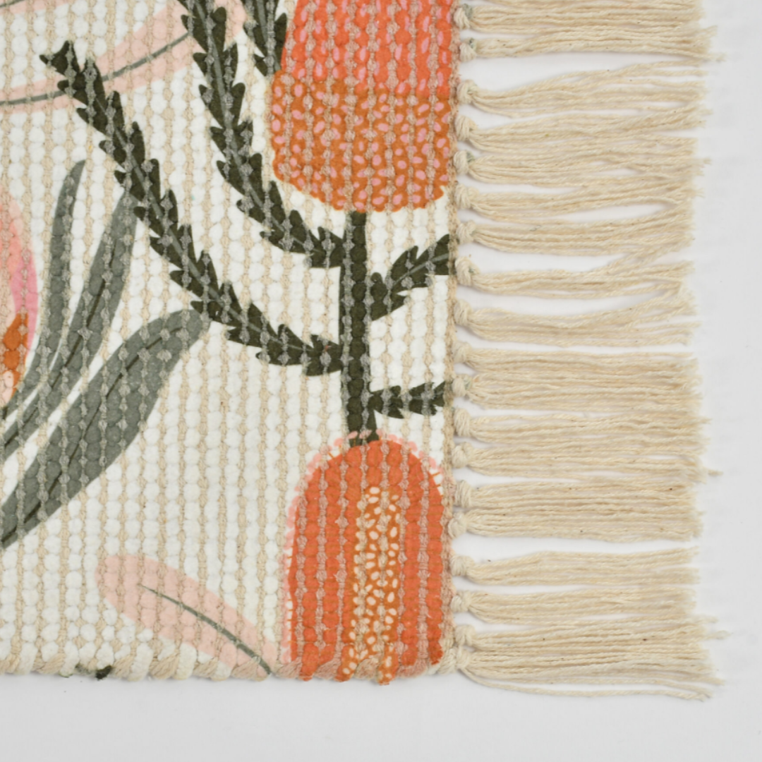 Cello Handwoven Printed Rug