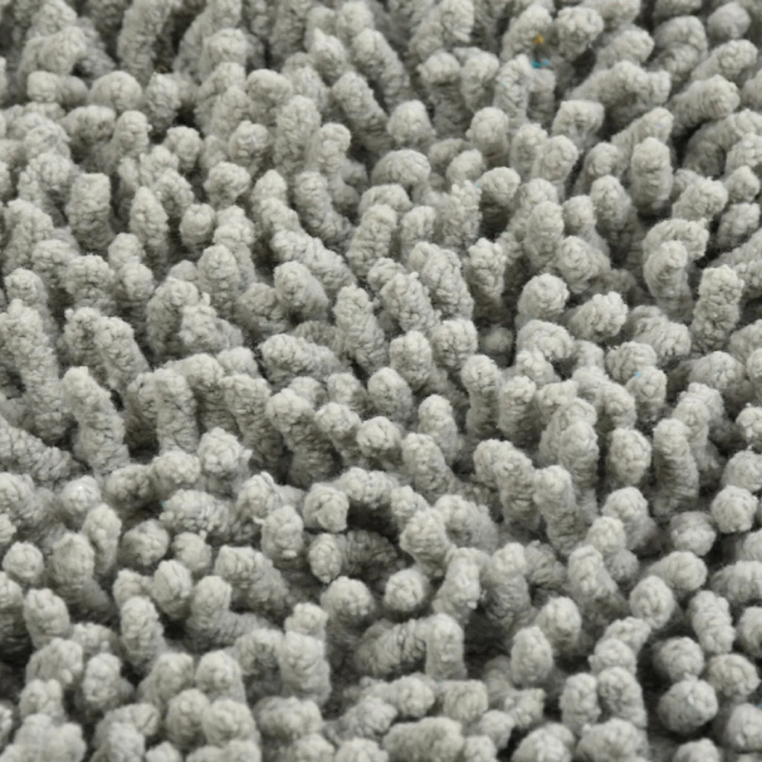 Green Tales Twist Bathmat Silver Grey