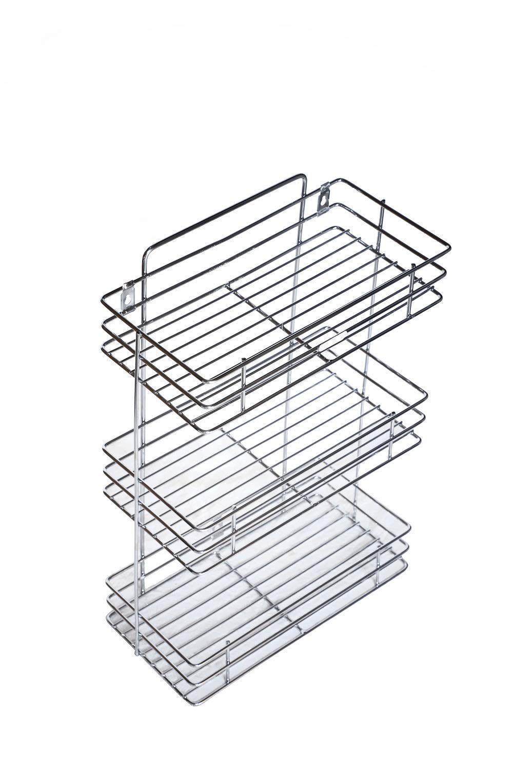 Stainless Steel 3 Layer Wall Mounted Shelf