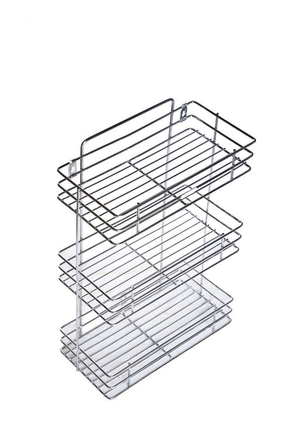 Stainless Steel 3 Layer Wall Mounted Shelf