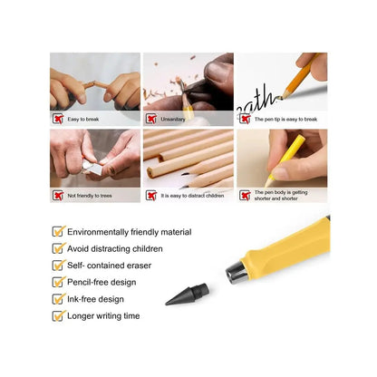 VARKAUS Inkless Infinite Pencils