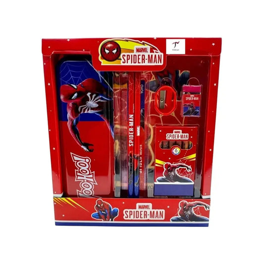 TINUMS Spiderman Themed Stationery Kit