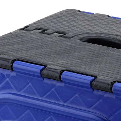 12" Collapsible Plastic Step Stool with Handle