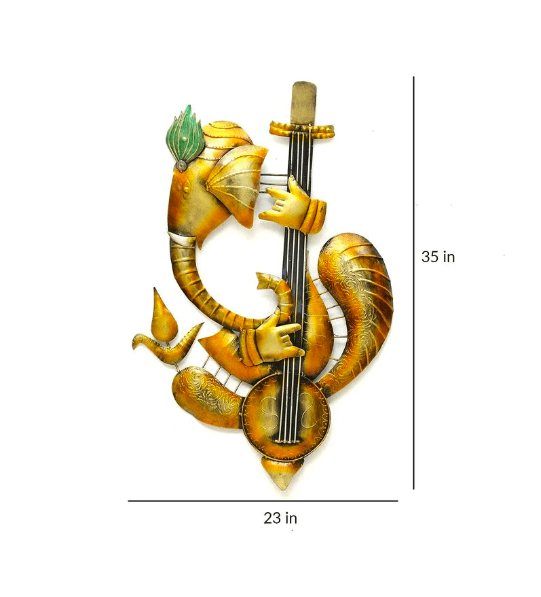 Ganesh Ji Wall Hanging Decorative Showpiece