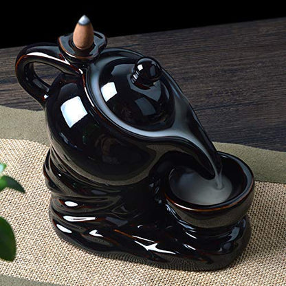 Kettle Smoke Backflow Incense Holder
