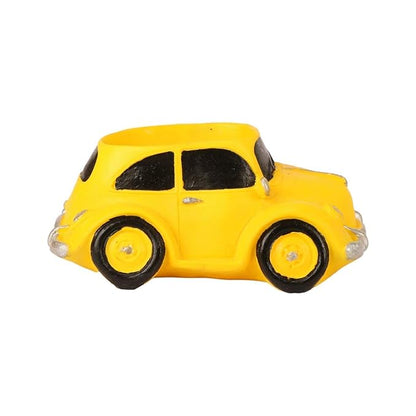 Yellow Small Car Planter