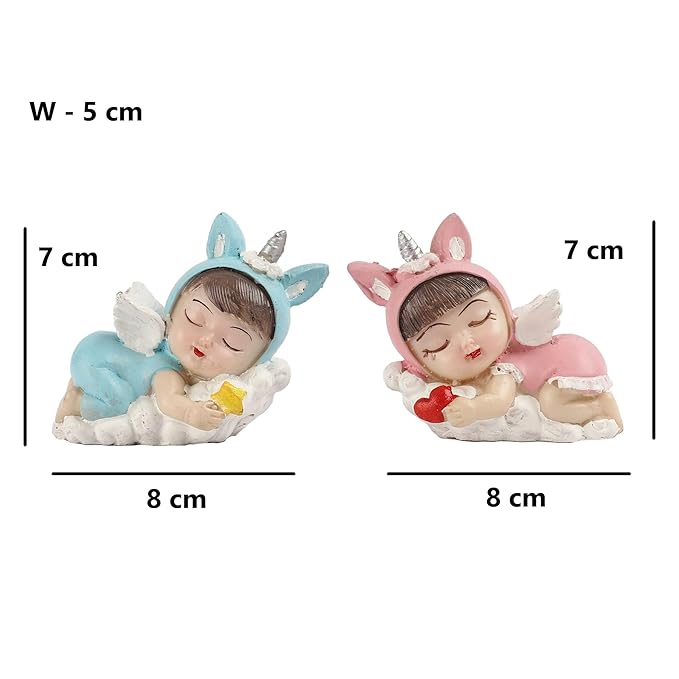 Angel Baby Showpiece Set