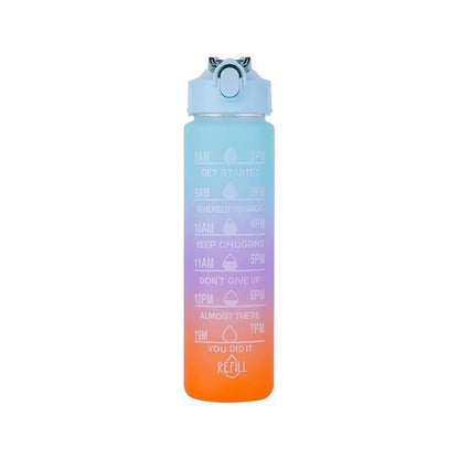 TINUMS Gradient Motivational Water Bottle
