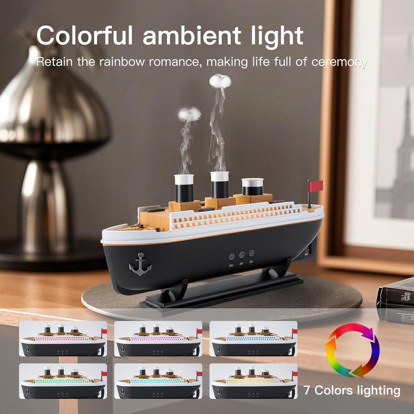 Titanic Humidifier Boat