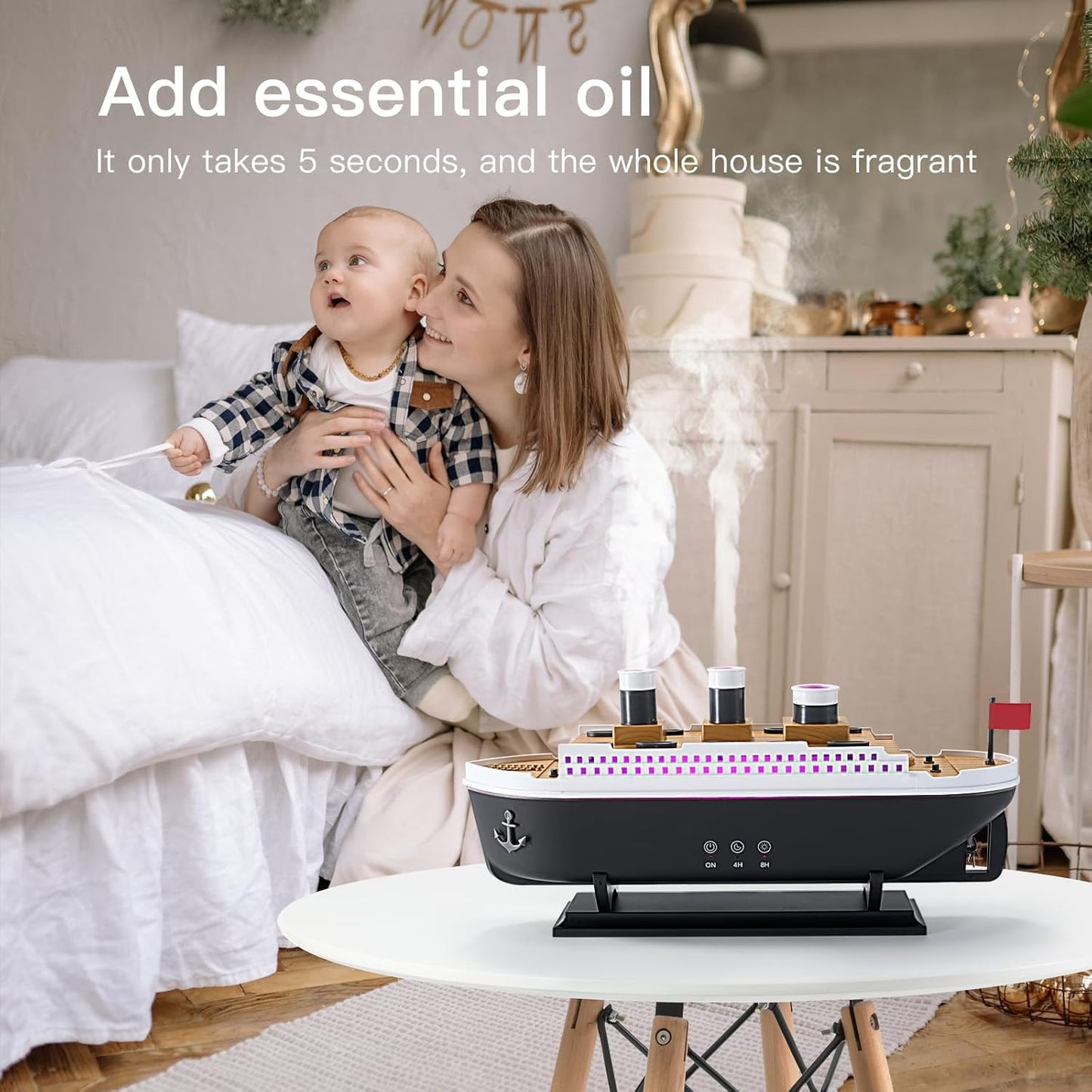 Titanic Humidifier Boat