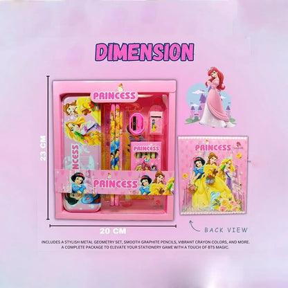 VARKAUS Disney Princess Stationery Kit for Girls