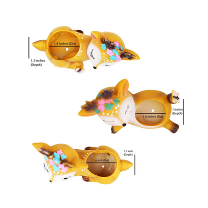 Deer Shape Planter Set of 3