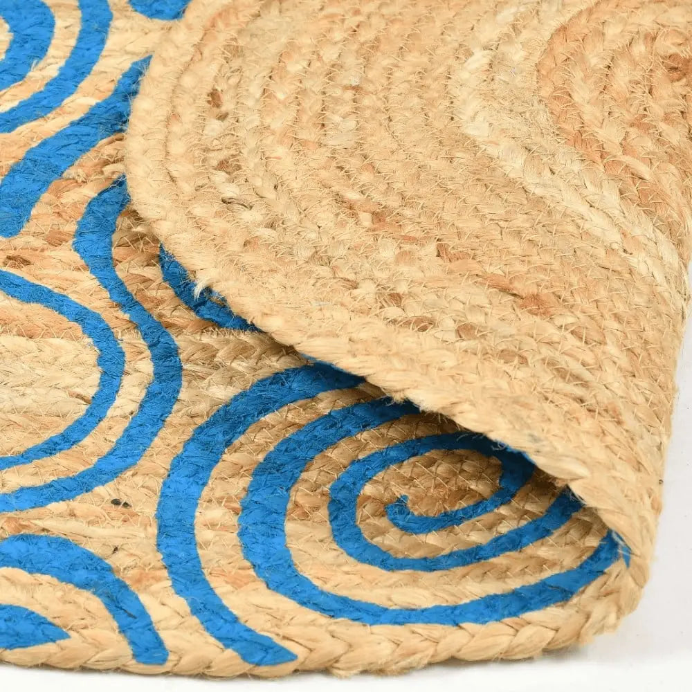 SUSHIEL Printed Oval Door Mat