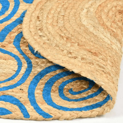 SUSHIEL Printed Oval Door Mat