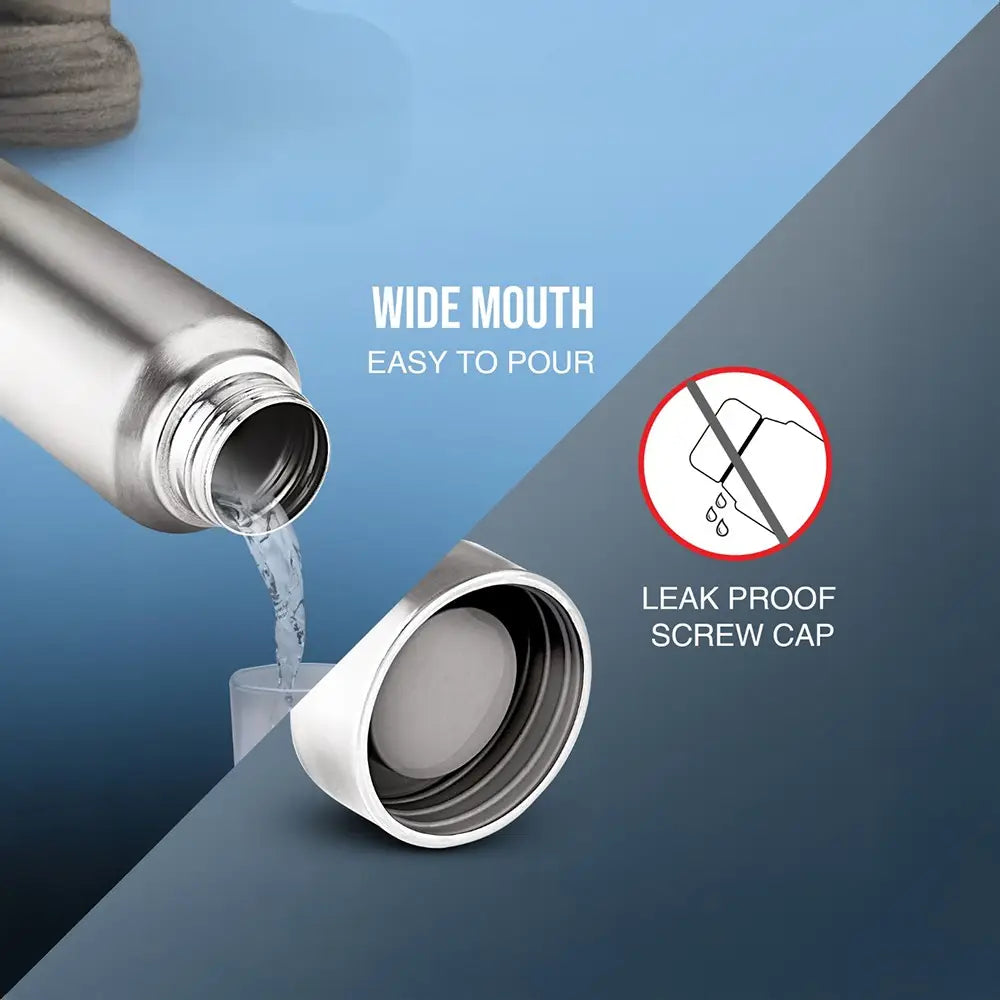 HOME LANE Stainless Steel Water Bottle