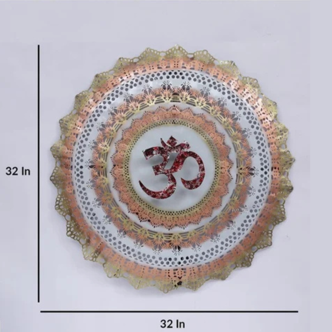 Om Circle Wall Hanging