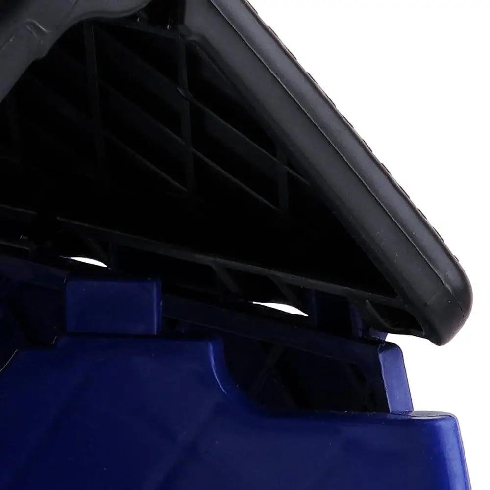 12" Collapsible Plastic Step Stool with Handle