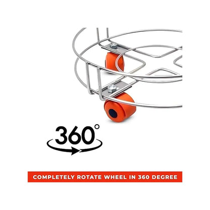 TINUMS Cylinder Trolley with Wheels