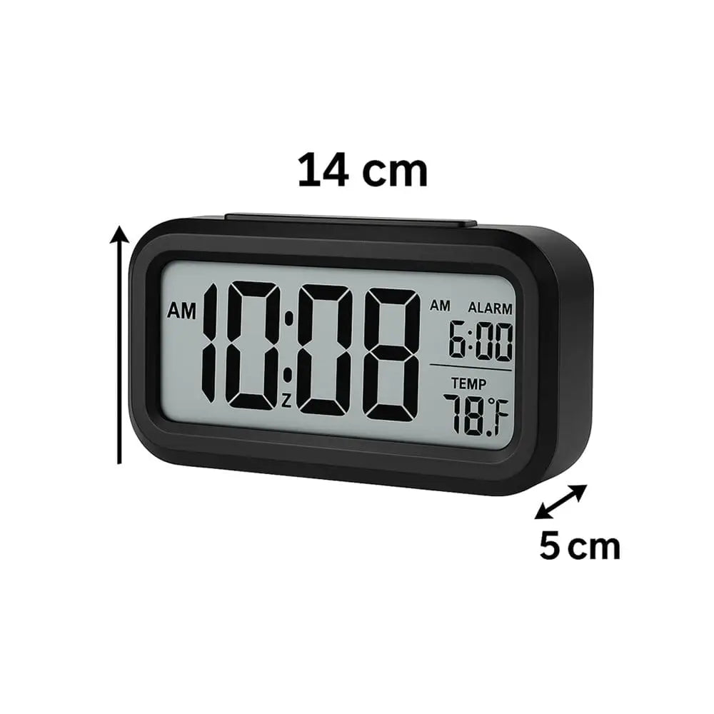 TINUMS Digital Alarm Clock (Multicolour)