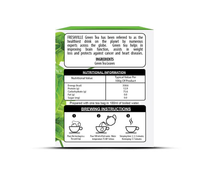 Freshville Green Tea Bags